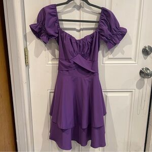 Lyaner Purple Dress